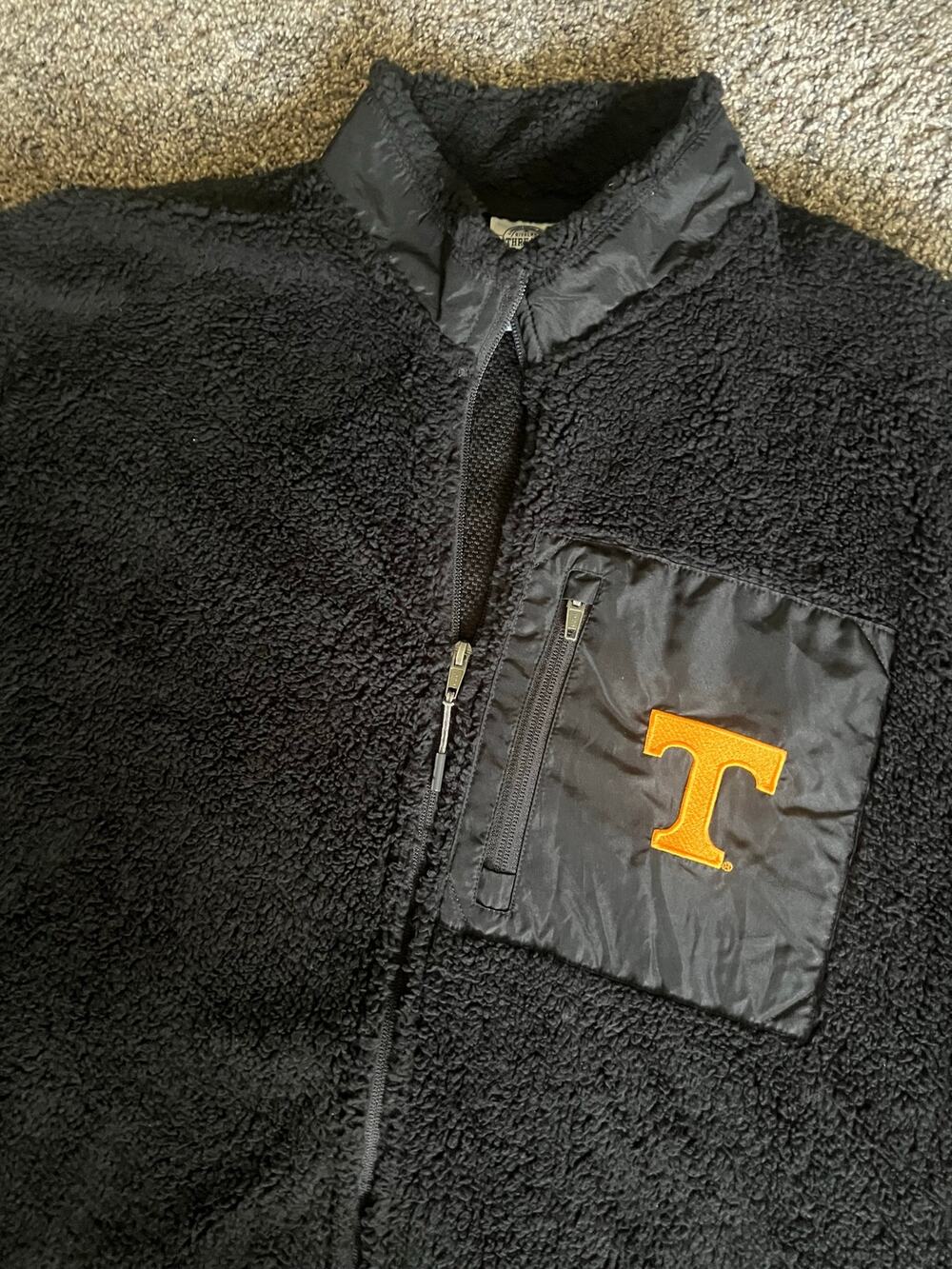 Tennessee Volunteers Rivalry Threads XL Full Zip Black Jacket (NWT)